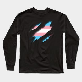 Transgender Shredding Long Sleeve T-Shirt